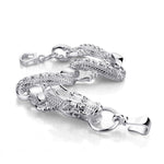 Bracelet Dragon <br> Chinois "Argent" - Dragon-chinois