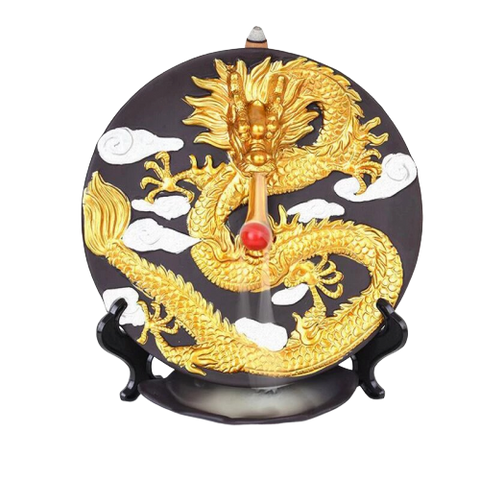 Porte encens dragon<br> Majestueux - Dragon-chinois