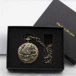 Montre Gousset<br> Ancienne de Poche - Dragon-chinois