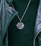 Pendentif Dragon<br> Ying Yang "Argent" - Dragon-chinois