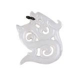 Collier Dragon<br> Pendentif Jade Femme - Dragon-chinois
