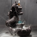 Porte Encens Dragon<br> Moderne Japonais - Dragon-chinois