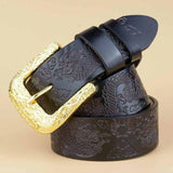 Ceinture Dragon<br> Cuir Esprit - Dragon-chinois