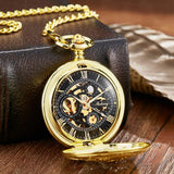 Montre Gousset<br> Dragon "Or" - Dragon-chinois