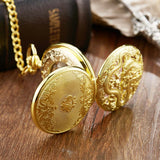 Montre Gousset<br> Dragon "Or" - Dragon-chinois