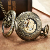 Montre Gousset<br> Fantaisie - Dragon-chinois