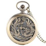 Montre Gousset<br> Homme - Dragon-chinois