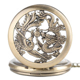 Montre Gousset<br> Homme - Dragon-chinois