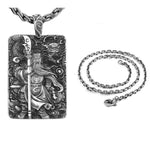 Pendentif Dragon <br> Barbu - Dragon-chinois