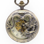 Montre Gousset<br> Moderne - Dragon-chinois