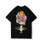 T-shirt Dragon<br> Démon Chinois pour Fille - Dragon-chinois