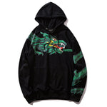 Sweat Dragon<br> Noir à Capuche - Dragon-chinois