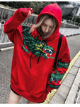 Sweat Dragon<br> Noir à Capuche - Dragon-chinois