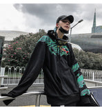 Sweat Dragon<br> Noir à Capuche - Dragon-chinois
