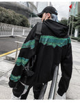 Sweat Dragon<br> Noir à Capuche - Dragon-chinois