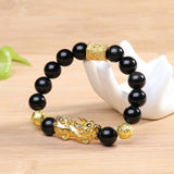 Bracelet Dragon<br> Perle et Or - Dragon-chinois