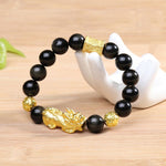 Bracelet Dragon<br> Perle et Or - Dragon-chinois