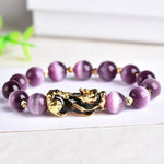 Bracelet Dragon<br> Perle Lithotherapie - Dragon-chinois