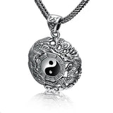 Pendentif Dragon <br>  yin yang - Dragon-chinois