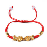 Bracelet Dragon<br> Tresse Japonais "Argent" - Dragon-chinois