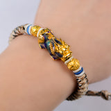 Bracelet Dragon<br> Tressé à la Main - Dragon-chinois