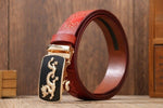 Ceinture Dragon<br> Cuir Épais - Dragon-chinois