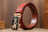 Ceinture Dragon<br> Cuir Épais - Dragon-chinois