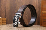 Ceinture Dragon<br> Cuir Épais - Dragon-chinois