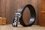 Ceinture Dragon<br> Cuir Épais - Dragon-chinois