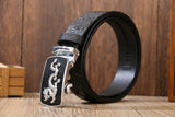 Ceinture Dragon<br> Cuir Épais - Dragon-chinois