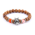 Bracelet Dragon<br> Perle en Bois - Dragon-chinois