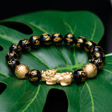Bracelet Dragon<br> Perle Semi-Précieuse - Dragon-chinois