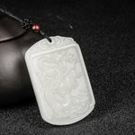 Collier Dragon<br> Jade de Chine - Dragon-chinois