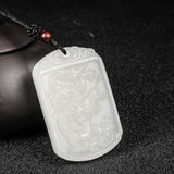Collier Dragon<br> Jade de Chine - Dragon-chinois