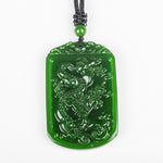 Collier Dragon<br> Jade de Chine - Dragon-chinois