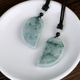 Collier Dragon<br> Cœur de Jade - Dragon-chinois
