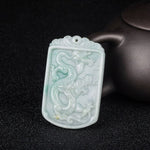Collier Dragon<br> Jade Impériale - Dragon-chinois