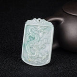Collier Dragon<br> Jade Impériale - Dragon-chinois