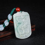 Collier Dragon<br> Jade Impériale - Dragon-chinois