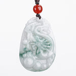 Collier Dragon<br> Jade Impérial - Dragon-chinois
