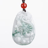 Collier Dragon<br> Jade Impérial - Dragon-chinois