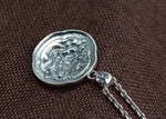 Pendentif Dragon<br> Symbole Chinois "Argent" - Dragon-chinois