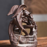 Brûle Encens Dragon<br> Cascade - Dragon-chinois