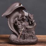 Brûle Encens Dragon<br> Cascade - Dragon-chinois