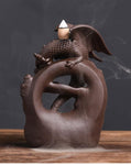 Brûle Encens Dragon<br> Cascade - Dragon-chinois