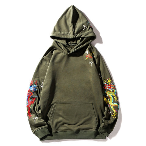 Hoodie Dragon<br> Hip-Hop - Dragon-chinois