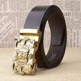Ceinture Dragon<br> En Cuir de Qualité - Dragon-chinois