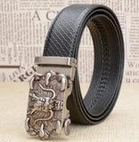 Ceinture Dragon<br> En Cuir Couleur OR - Dragon-chinois