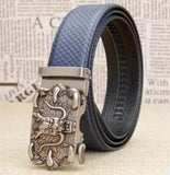 Ceinture Dragon<br> En Cuir Couleur OR - Dragon-chinois