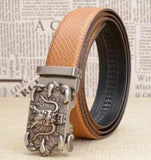Ceinture Dragon<br> En Cuir Couleur OR - Dragon-chinois